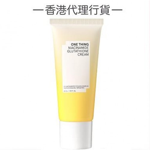 ONE THING 菸鹼醯胺穀胱甘肽 美白亮肌乳霜 40ml 8809704191890 